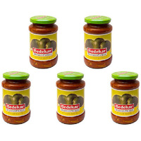 Pack of 5 - Bedekar Punjabi Mango Pickle - 400 Gm (14 Oz)