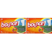 Pack of 2 - Bounce Outdoor Fresh Scent Softener 60 Sheets - 1 Pc