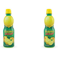 Pack of 2 - Realemon 100% Lemon Juice - 443 Ml (15 Fl Oz)
