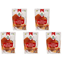 Pack of 5 - 24 Mantra Organic Rasam Powder - 100 Gm (3.5 Oz)