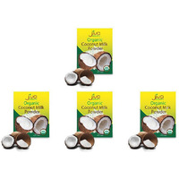 Pack of 4 - Jiva Organics Organic Coconut Milk Powder - 150 Gm (5.2 Oz)