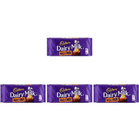 Pack of 4 - Cadbury Dairy Milk Chocolate Whole Nut - 180 Gm (6.4 Oz)