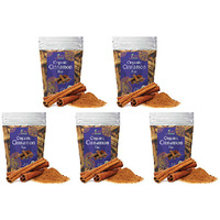 Pack of 5 - Jiva Organics Organic Cinnamon Flat - 200 Gm (7 Oz)