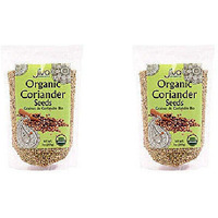 Pack of 2 - Jiva Organics Organic Coriander Seeds - 200 Gm (7 Oz)