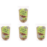 Pack of 4 - Jiva Organics Organic Coriander Seeds - 200 Gm (7 Oz)