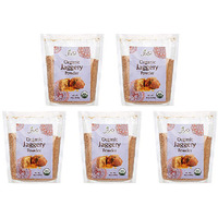 Pack of 5 - Jiva Organics Organic Jaggery Powder - 400 Gm (14 Oz)