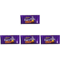 Pack of 4 - Cadbury Dairy Milk Chocolate Whole Nut - 120 Gm (4.2 Oz)