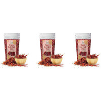 Pack of 3 - Jiva Organics Organic Red Chilli Whole - 100 Gm (3.5 Oz)