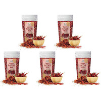 Pack of 5 - Jiva Organics Organic Red Chilli Whole - 100 Gm (3.5 Oz)