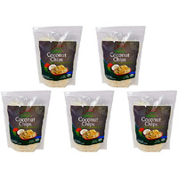 Pack of 5 - Jiva Organics Organic Coconut Chips - 340 Gm (12 Oz)