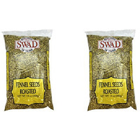 Pack of 2 - Swad Fennel Seeds Roasted - 400 Gm (14 Oz)