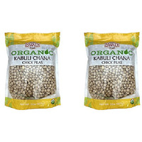 Pack of 2 - Swad Organic Kabuli Chana - 2 Lb (907 Gm)