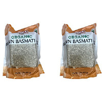Pack of 2 - Swad Organic Brown Basmati Rice - 2 Lb (907 Gm)