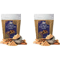 Pack of 2 - Jiva Organics Organic Cinnamon Powder - 100 Gm (3.5 Oz)