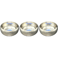 Pack of 3 - Super Shyne Stainless Steel Curved Bowl