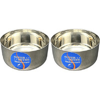 Pack of 2 - Super Shyne Stainless Steel Mini Bowl - 2.5 Inch