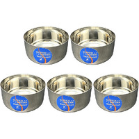 Pack of 5 - Super Shyne Stainless Steel Mini Bowl - 2.5 Inch
