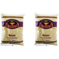 Pack of 2 - Deep Besan - 4 Lb (1.82 Kg)