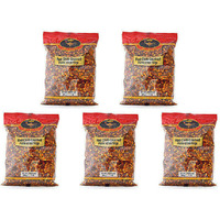 Pack of 5 - Deep Red Chilli Crushed - 200 Gm (7 Oz)