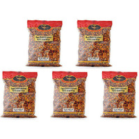 Pack of 5 - Deep Red Chilli Crushed - 200 Gm (7 Oz)