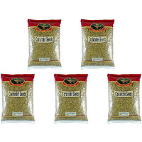 Pack of 5 - Deep Coriander Seeds - 400 Gm (14 Oz)