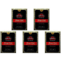 Pack of 5 - Quik Tea Ginger Chai 72 Bags - 5.08 Oz (144 Gm)