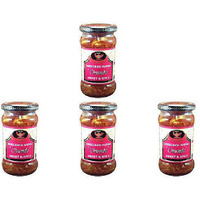 Pack of 4 - Deep Shredded Mango Chundo Pickle - 350 Gm (12.3 Oz)