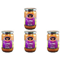 Pack of 4 - Deep Sweet Lime Pickle - 340 Gm (12 Oz)