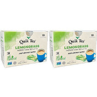 Pack of 2 - Quik Tea Lemongrass Chai - 240 Gm (8.5 Oz )