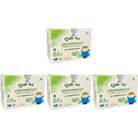 Pack of 4 - Quik Tea Lemongrass Chai - 240 Gm (8.5 Oz )