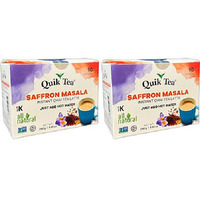 Pack of 2 - Quik Tea Saffron Masala Chai - 8.5 Oz (240 Gm)