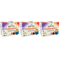 Pack of 3 - Quik Tea Saffron Masala Chai - 8.5 Oz (240 Gm)