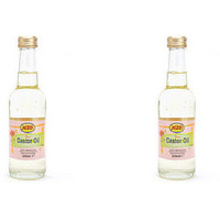 Pack of 2 - Ktc Castor Oil - 250 Ml (8.45 Fl Oz)