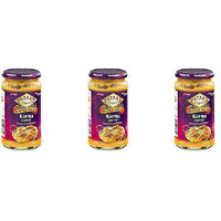 Pack of 3 - Patak's Korma Curry Simmer Sauce Mild - 15 Oz (425 Gm)