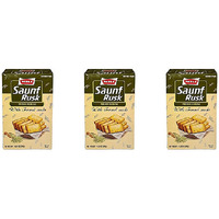 Pack of 3 - Parle Saunf Rusk With Fennel Seeds - 546 Gm (19.26 Oz)