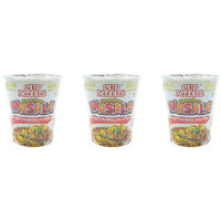 Pack of 3 - Nissin Cup Noodles Mazedaar Masala Noodle - 70 Gm (2.45 Oz)
