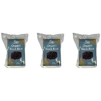 Pack of 3 - Jiva Organics Organic Black Rice - 2 Lb (908 Gm)