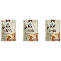 Pack of 3 - 24 Mantra Organic Flax Seeds - 200 Gm (7 Oz)
