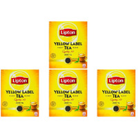 Pack of 4 - Lipton Yellow Label Loose Tea - 450 Gm (15.8 Oz)