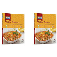 Pack of 2 - Ashoka Matar Paneer Ready To Eat - 10 Oz (280 Gm)