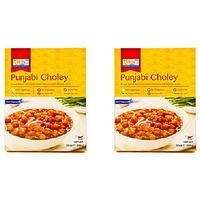 Pack of 2 - Ashoka Punjabi Choley Vegan Ready To Eat - 10 Oz (280 Gm)