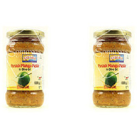 Pack of 2 - Ashoka Punjabi Mango Pickle In Olive Oil - 300 Gm (10.6 Oz)