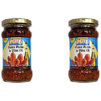 Pack of 2 - Ashoka Carrot Pickle In Olive Oil - 300 Gm (10.6 Oz)