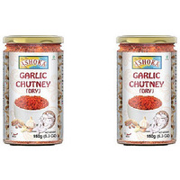 Pack of 2 - Ashoka Garlic Chutney Dry - 150 Gm (5.3 Oz)