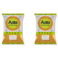 Pack of 2 - Aara Moong Dal Split Beans - 4 Lb (1.81 Kg)