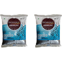 Pack of 2 - Patanjali Iodised Salt - 1 Kg (2.2 Lb)