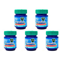 Pack of 5 - Vicks Vaporub - 50 Gm (1.7 Oz)