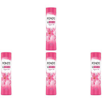 Pack of 4 - Pond's Dreamflower Talcum Powder Pink Lily - 400 Gm (14 Oz)