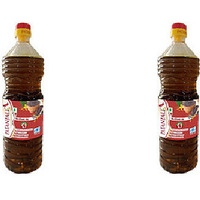 Pack of 2 - Patanjali Mustard Oil - 1 L (33.8 Fl Oz)
