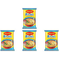 Pack of 4 - Maggi 2 Minute Noodles No Onion No Garlic - 70 Gm (2.46 Oz)